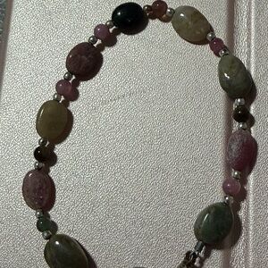 Watermelon Tourmaline Bracelet